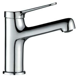 Kuchinox Villa, baterie lavoar cu dop de scurgere tip ClickClack, cromat, LAV-BVK_022D