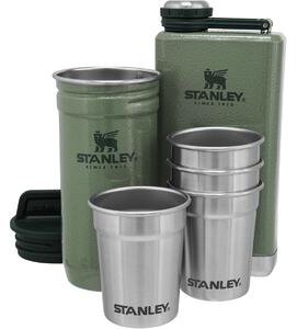 Stanley Set cadou Balon/biberon seria Adventure250 ml + shot-uri 4 buc verde