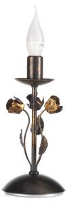 ONLI - Lampă de masă CAROLINA 1xE14/6W/230V 40 cm bronz
