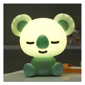 ONLI - Lampă de veghe LED reglabilă pentru copii PUPPIES LED/3W/230V 20 cm koala/verde