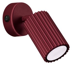 Brilagi - Spot LED de perete CRESTO 1xGU10/10W/230V vișiniu