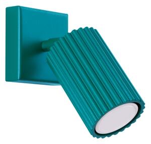 Brilagi - Aplica LED de perete cu spot CRESTO 1xGU10/10W/230V turcoaz
