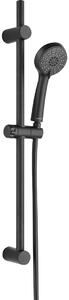 Kuchinox Cento, coloană de duș 70 cm cu cap de duș manual, negru mat, LAV-NKC_71A1