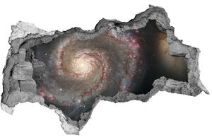 Autocolant de perete gaură 3D Nebuloasă