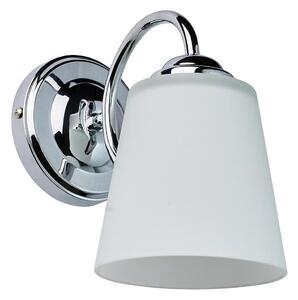 Aplică de perete PAFOS 1xE27/15W/230V, crom lucios