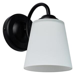 Aplica de perete PAFOS 1xE27/15W/230V, neagră