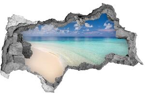 Autocolant autoadeziv gaură Plajă în Maldive