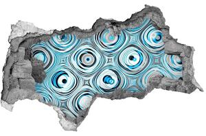 Autocolant de perete gaură 3D opera de arta fractală