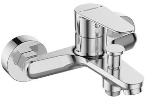 Kuchinox Fresno, baterie de cadă cu montare pe perete 150 mm, cromată, LAV-BQF_010D