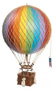 Decoratiune balon zburator Royal Aero - curcubeu
