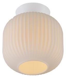 Schöner Wohnen 13574-16 - Plafonieră NAMI 1xE27/25W/230V, diam. 20 cm, albă