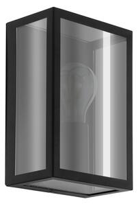 Eglo 33627 - Aplica de exterior ALAMONTE SMOKE 1xE27/60W/230V IP44 negru