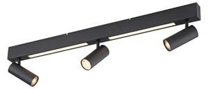 Schöner Wohnen 11794-18 - Spot LED DANTE 3xGU10/10W+LED/14,4W negru