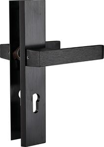 Mâner exterior Kuchinox Floko, pe montaj lung pentru cilindru, negru, LAV-KZF_918A