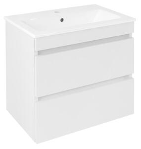 Sapho Sapho, dulap lavoar EZARA 58x54x39cm, alb lucios, EZ592-3030