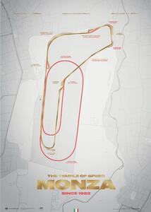 Imprimare de artă Monza Circuit - Track Evolution - The Temple of Speed, Automobilist