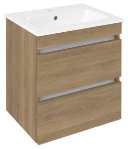 Sapho Sapho, dulap lavoar EZARA 48x54x39cm, stejar cuneo, EZ492-2525
