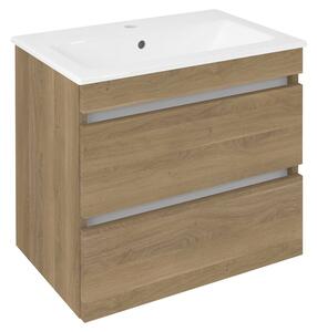 Sapho Sapho, Dulap lavoar EZARA 58x54x39cm, stejar cuneo, EZ592-2525