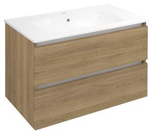 Sapho Sapho, dulap lavoar EZARA 79,8x52x46cm, stejar cuneo, EZ801-2525
