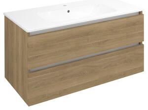 Sapho Sapho, dulap lavoar EZARA 99,8x52x46cm, stejar cuneo, EZ101-2525