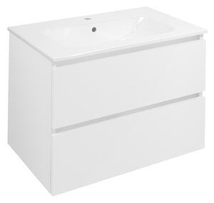 Sapho Sapho, dulap lavoar EZARA 69,8x52x46cm, alb lucios, EZ701-3030