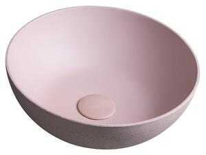 Sapho Sapho, lavoar de blat din beton FORMIGO, diametru 39cm, roz mat, FG321