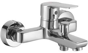 Kuchinox Borgo, baterie de cadă cu montare pe perete 150 mm, cromată, LAV-BKB_010D