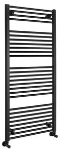 Aqualine Aqualine, radiator DIRECT cu racord lateral 600x1320 mm, negru mat, ILR36B