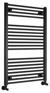 Aqualine Aqualine, radiator DIRECT cu racord lateral 600x960 mm, negru mat, ILR96B
