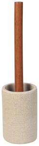 Sapho Sapho, suport perie de toaletă CRAFT, salcâm/bej, 8568