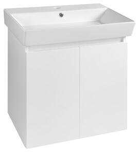 Aqualine Aqualine, Dulap lavoar PANEDA 55x55x34.2cm, alb, PN255