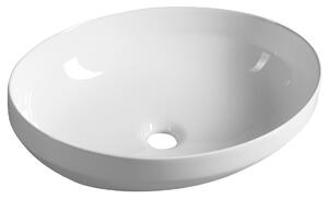 Aqualine Aqualine, Chiuvetă de blat ceramică, 50,5x37 cm, alb, 50361