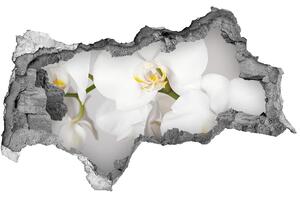Autocolant 3D gaura cu priveliște Orhidee