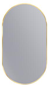 Erga Oval, oglindă ovală 50x90cm, ramă aurie, ERG-V01-OVAL-5090-GD