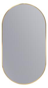Erga Oval, oglindă ovală 55x100cm, ramă aurie, ERG-V01-OVAL-5510-GD