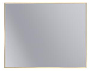 Erga Rectangle, oglindă dreptunghiulară 100x80 cm, ramă aurie, ERG-V01-RECTAGLE-1080-GD
