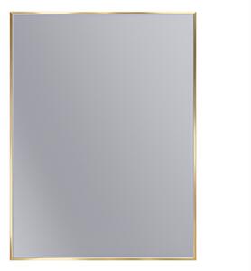 Erga Rectangle, oglindă dreptunghiulară 60x80 cm, ramă aurie, ERG-V01-RECTAGLE-6080-GD