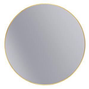 Erga Round, oglindă rotundă 100cm, ramă aurie, ERG-V01-ROUND-1010-GD