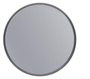 Erga Round, oglindă rotundă 30cm, ramă neagră, ERG-V01-ROUND-3030-BK