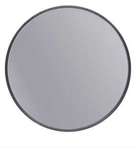 Erga Round, oglindă rotundă 40cm, ramă neagră, ERG-V01-ROUND-4040-BK