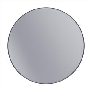 Erga Round, oglindă rotundă 80cm, ramă neagră, ERG-V01-ROUND-8080-BK