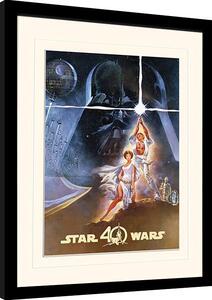 Poster înrămat Star Wars 40th Anniversary - New Hope Art