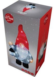 Elf de Crăciun cu lumină LED, 39 x 21 x 13,5 cm