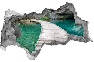 Autocolant gaură 3D Lacurile Plitvice