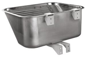 Kuchinox Chios, chiuvetă de bucătărie din oțel inoxidabil 450×550×210 mm, oțel inoxidabil lustruit, LAV-SKN_090T