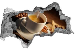 Autocolant autoadeziv gaură Cafea într-o ceașcă