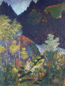 Reproducere Landscape, Gauguin, Paul (1848-1903)
