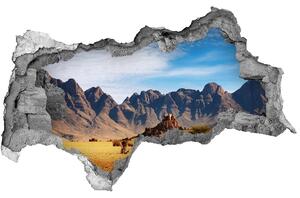 Autocolant gaură 3D Rocks din Namibia