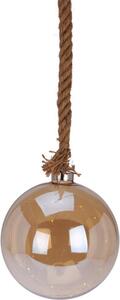 Decorațiune de Crăciun suspendată cu LED Ball, 20 cm