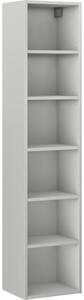 Mexen Box-A, dulap înalt pentru baie 35x44.2x160 cm, gri mat, 91AX1-1600-300-1-62